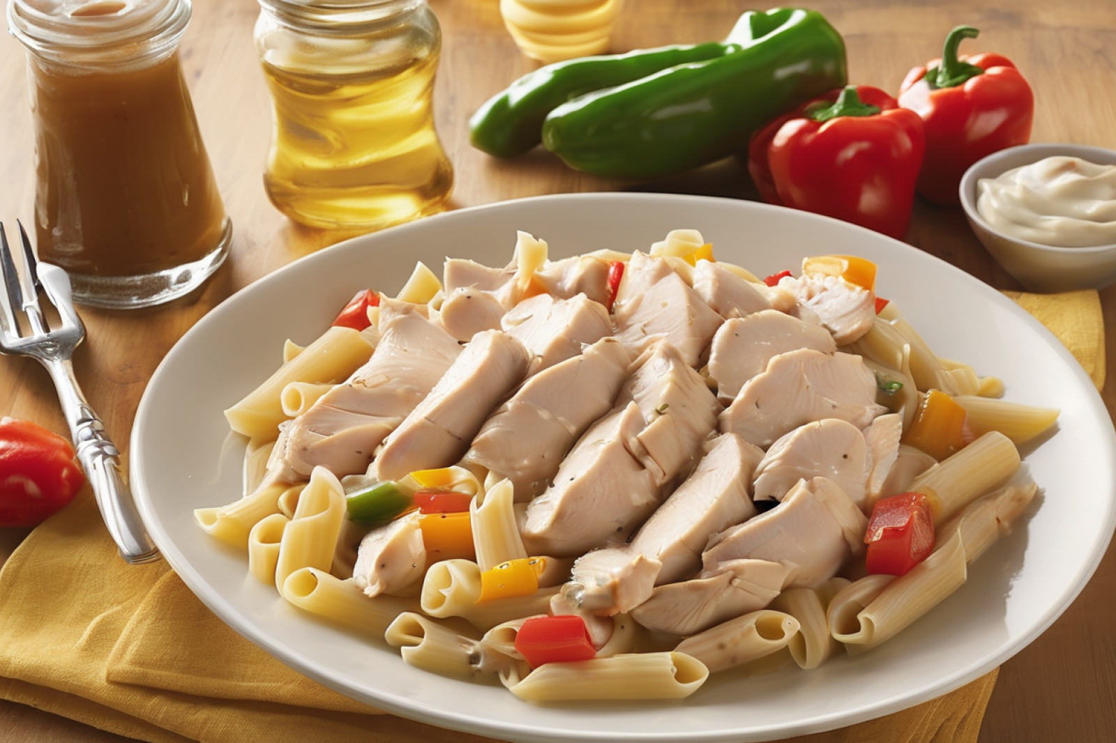 Creamy Chicken Pasta Delight