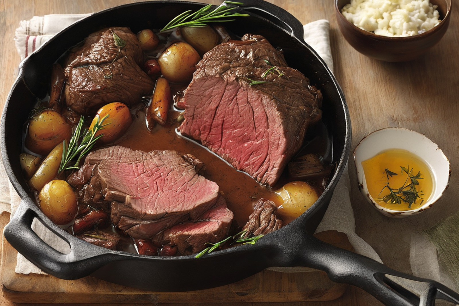 Savory Stovetop Beef Roast