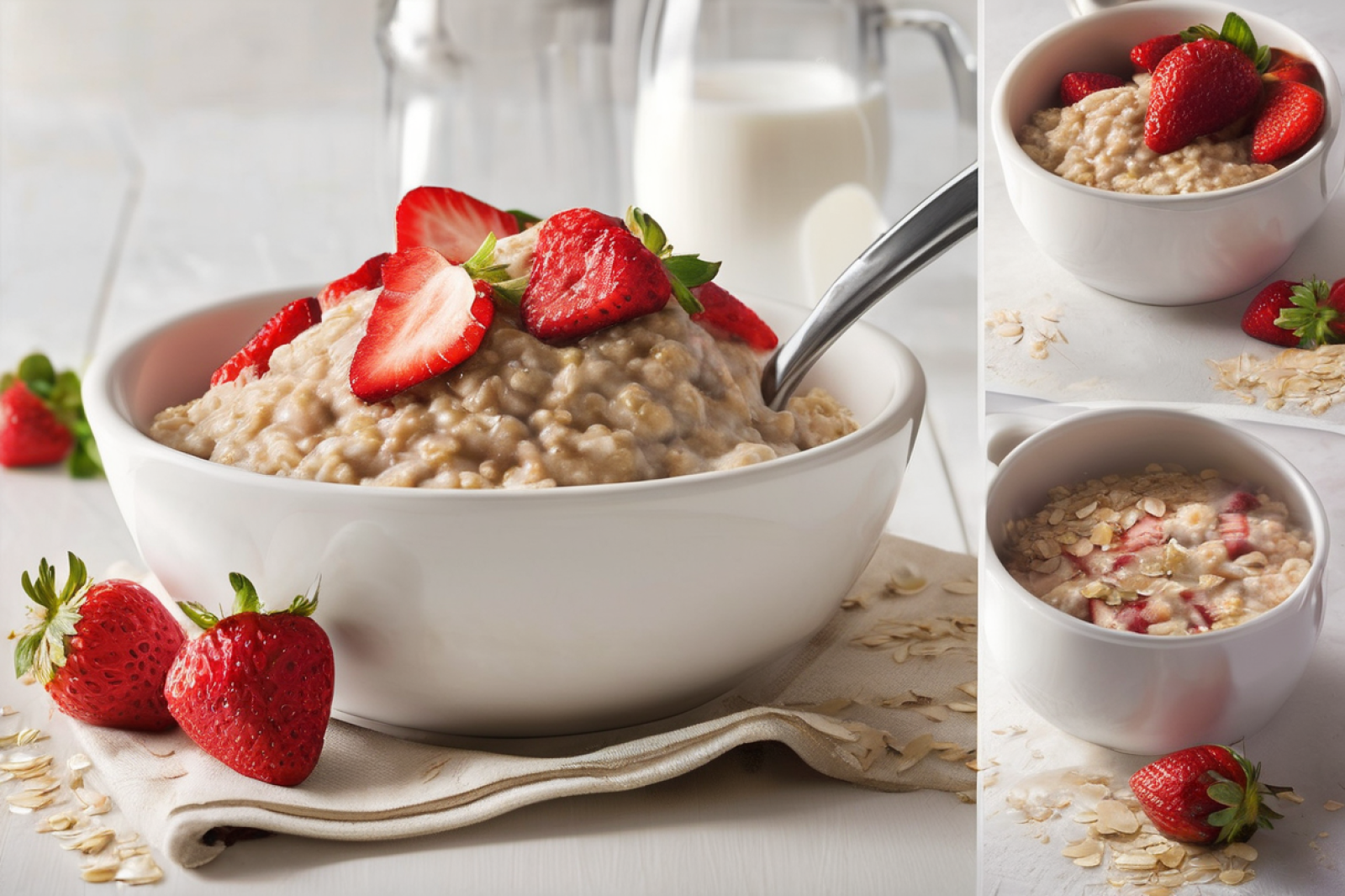 Strawberry Infused Oatmeal Bliss