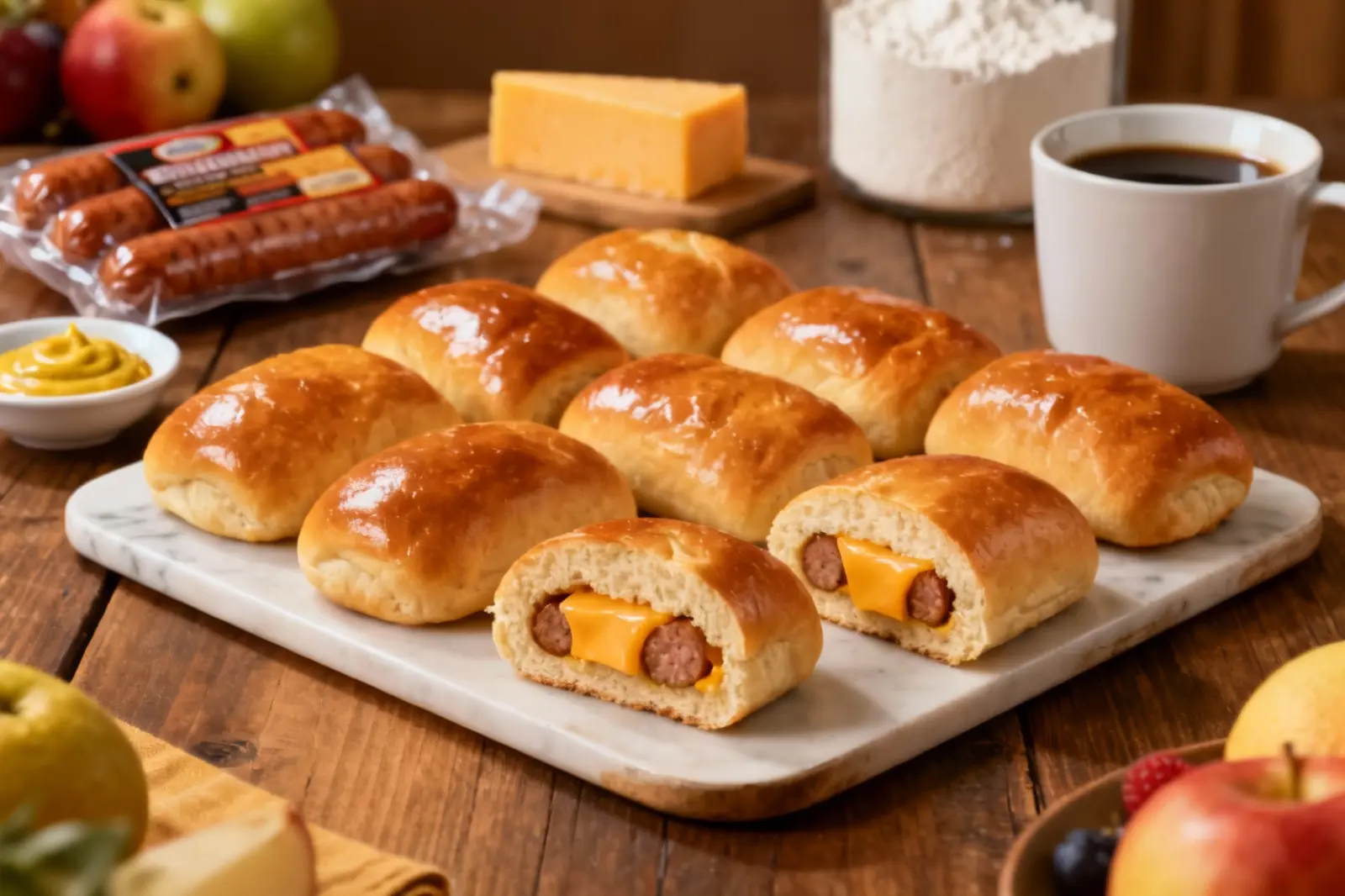 Savory Texas Sausage Kolaches