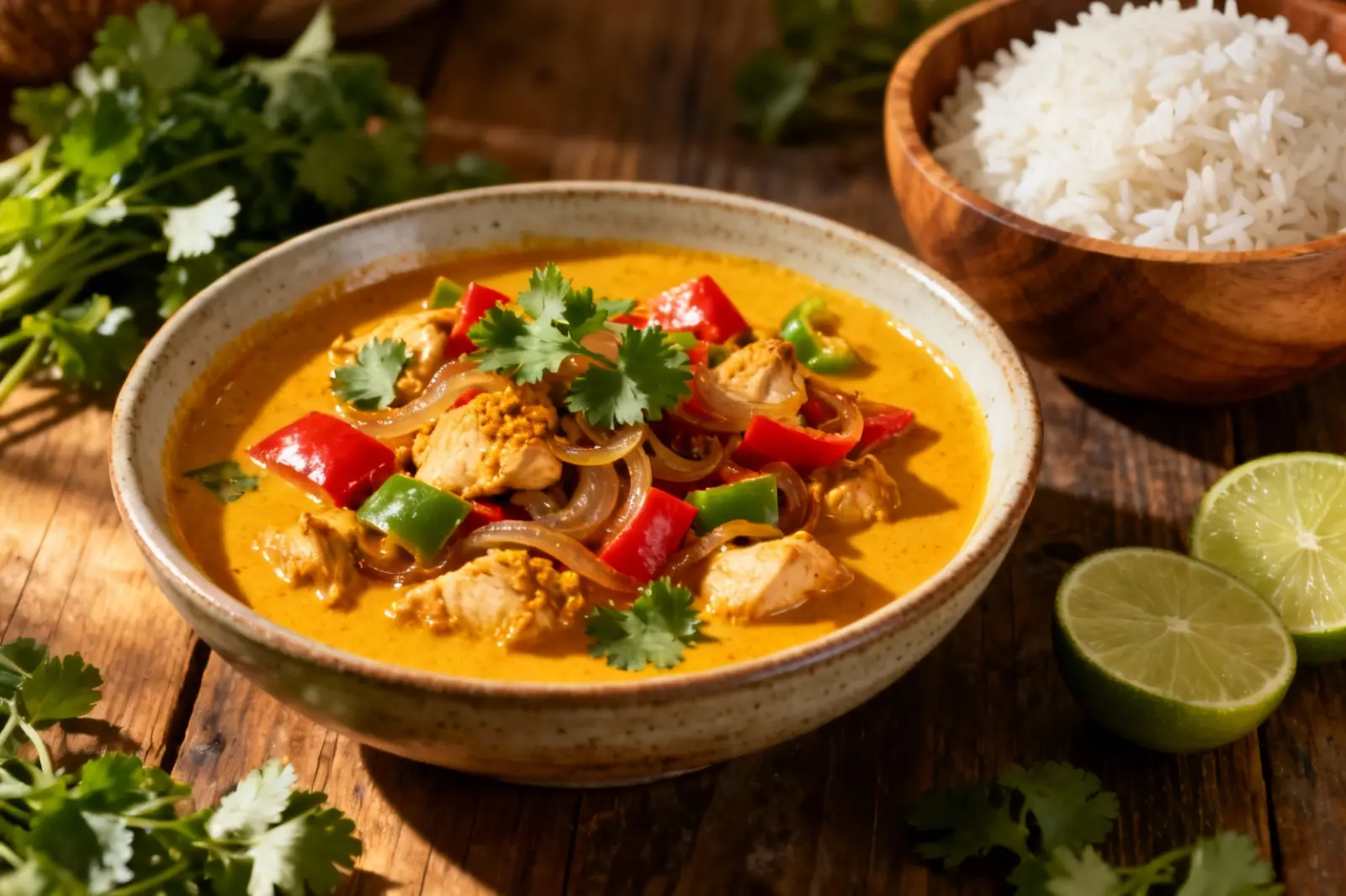 Zesty Coconut Chicken Curry
