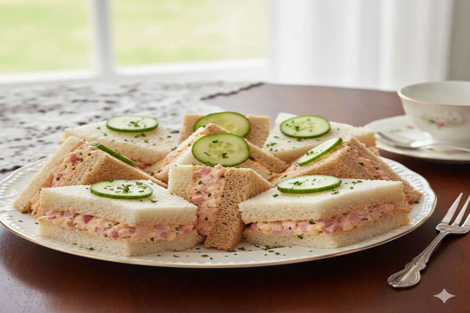 Savory Sandwich Triangles