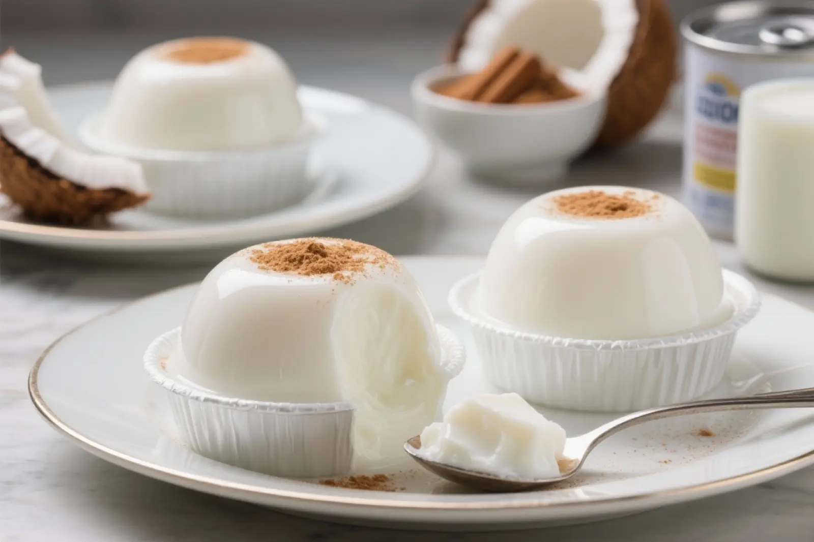 Tropical Coconut Cream Pudding