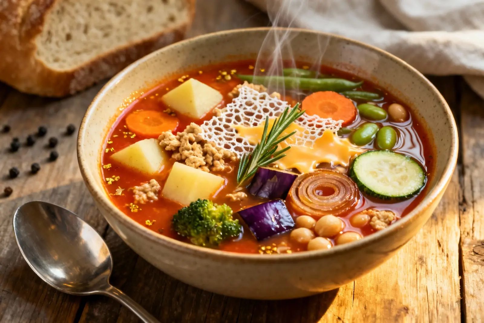 Robust Tempeh Veggie Soup