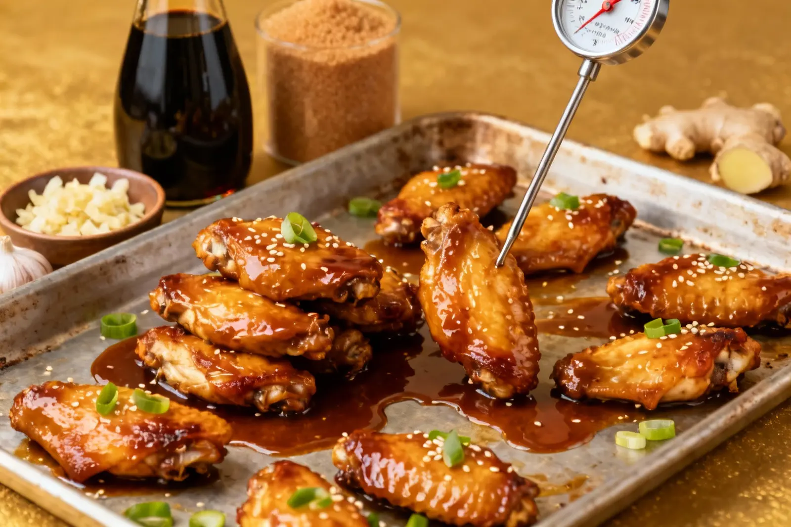 Sweet and Savory Teriyaki Chicken Wings