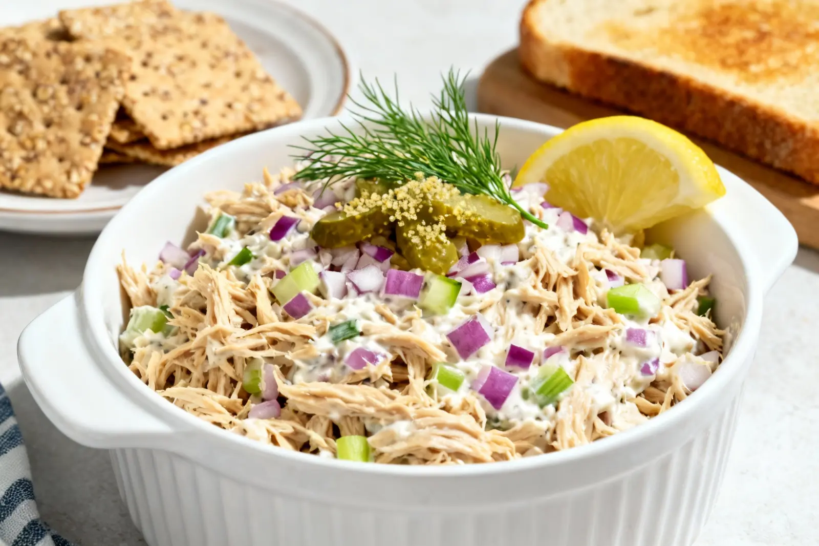 Savory Tempeh Salad Delight