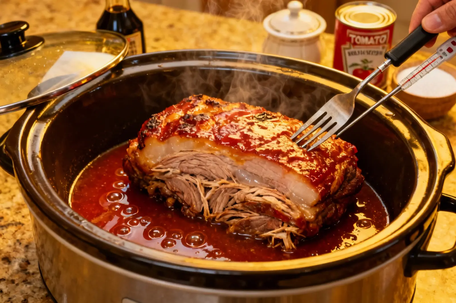 Delectable Slow-Cooked Pork Roast