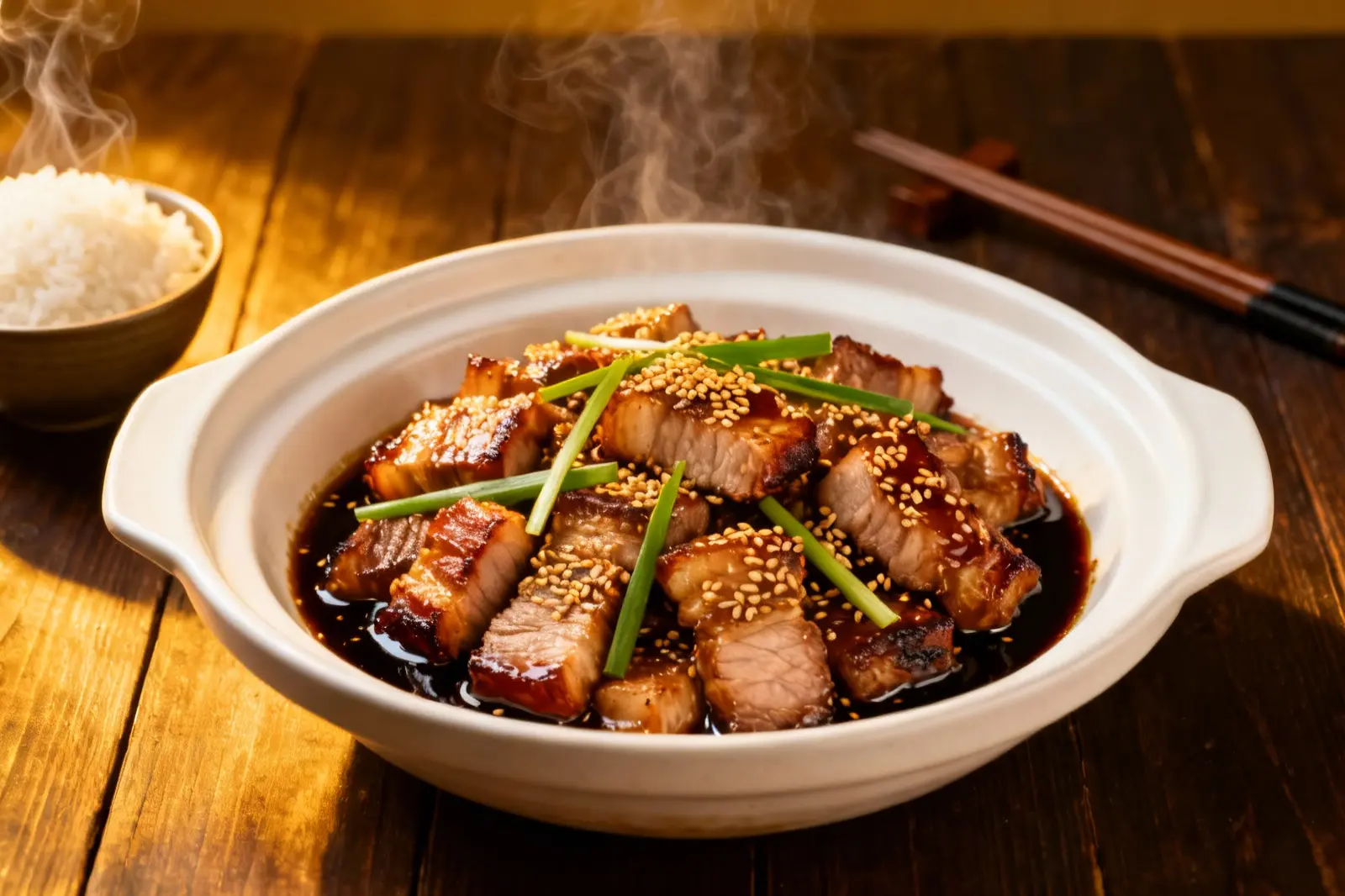 Teriyaki Marinated Meat Delight