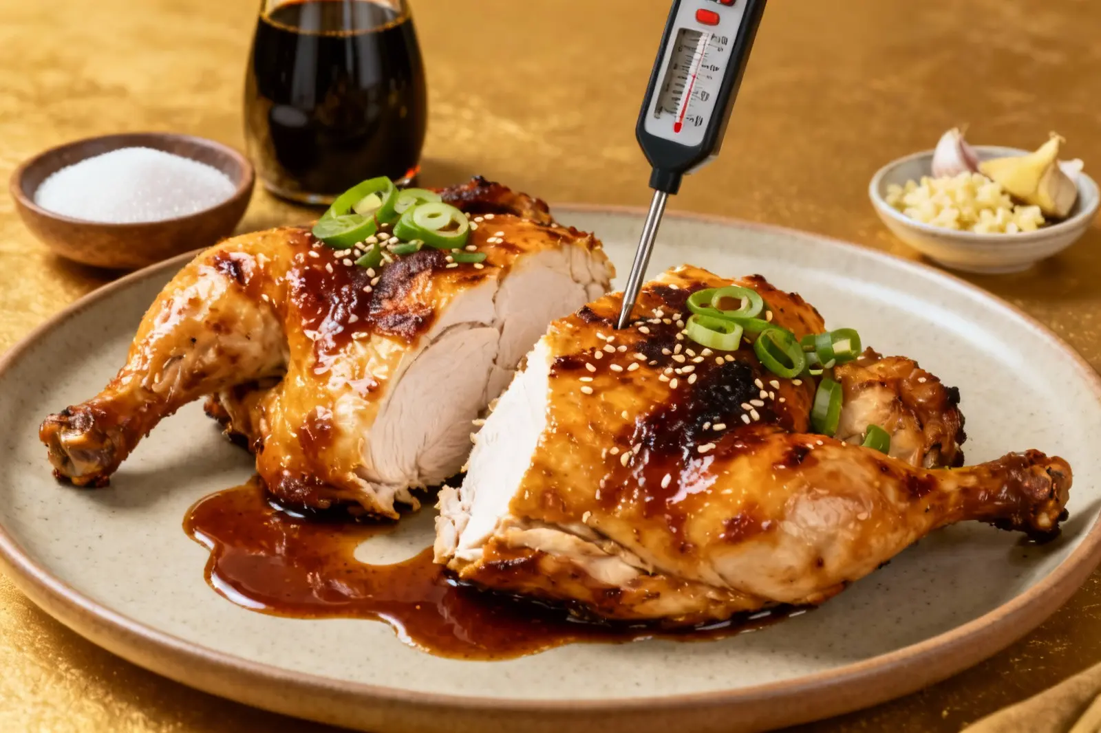Glazed Teriyaki Chicken Delight