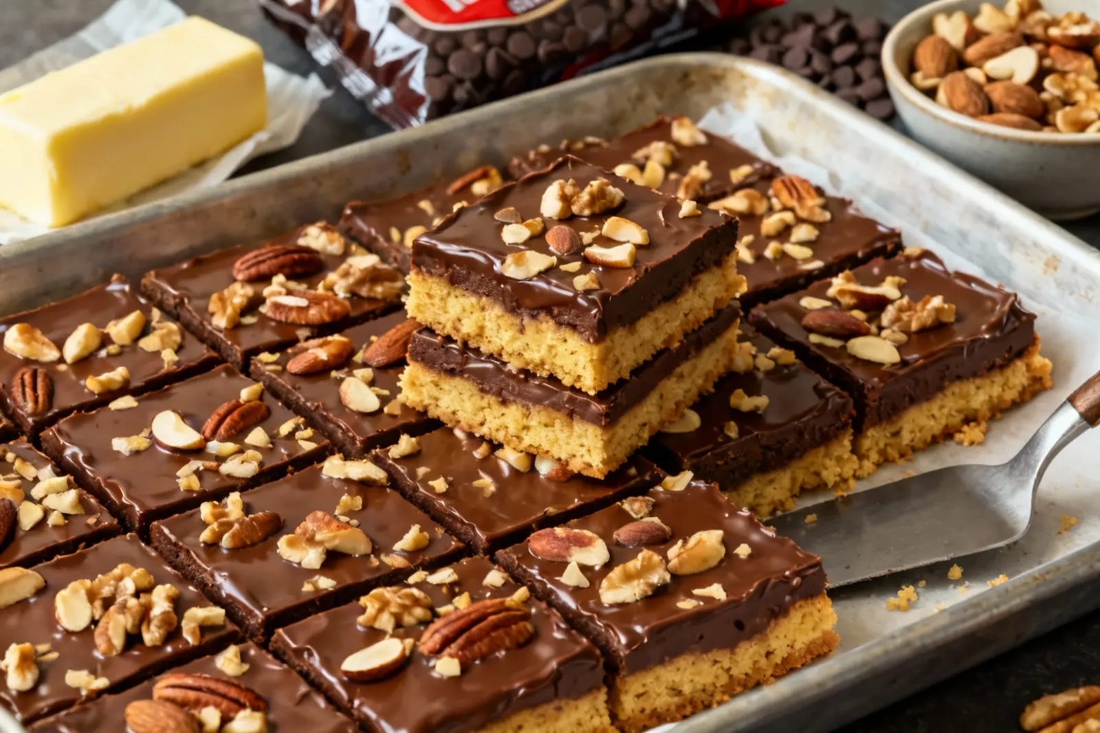 Irresistible Toffee Bars