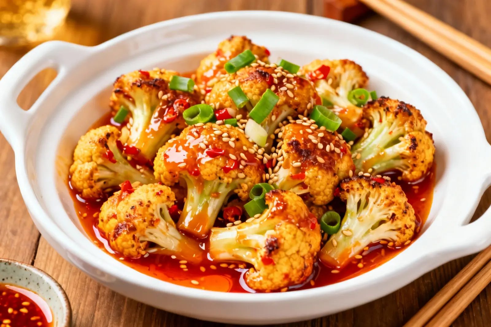 Zesty Roasted Cauliflower Delight