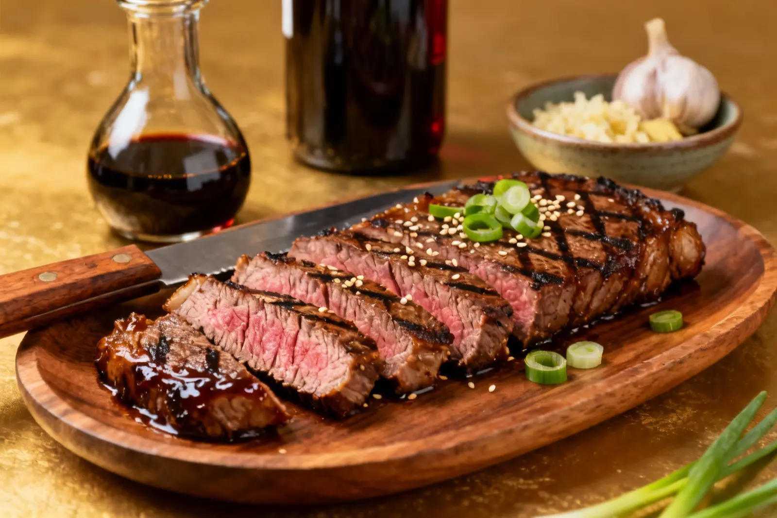 Teriyaki-Style Grilled Flank Steak