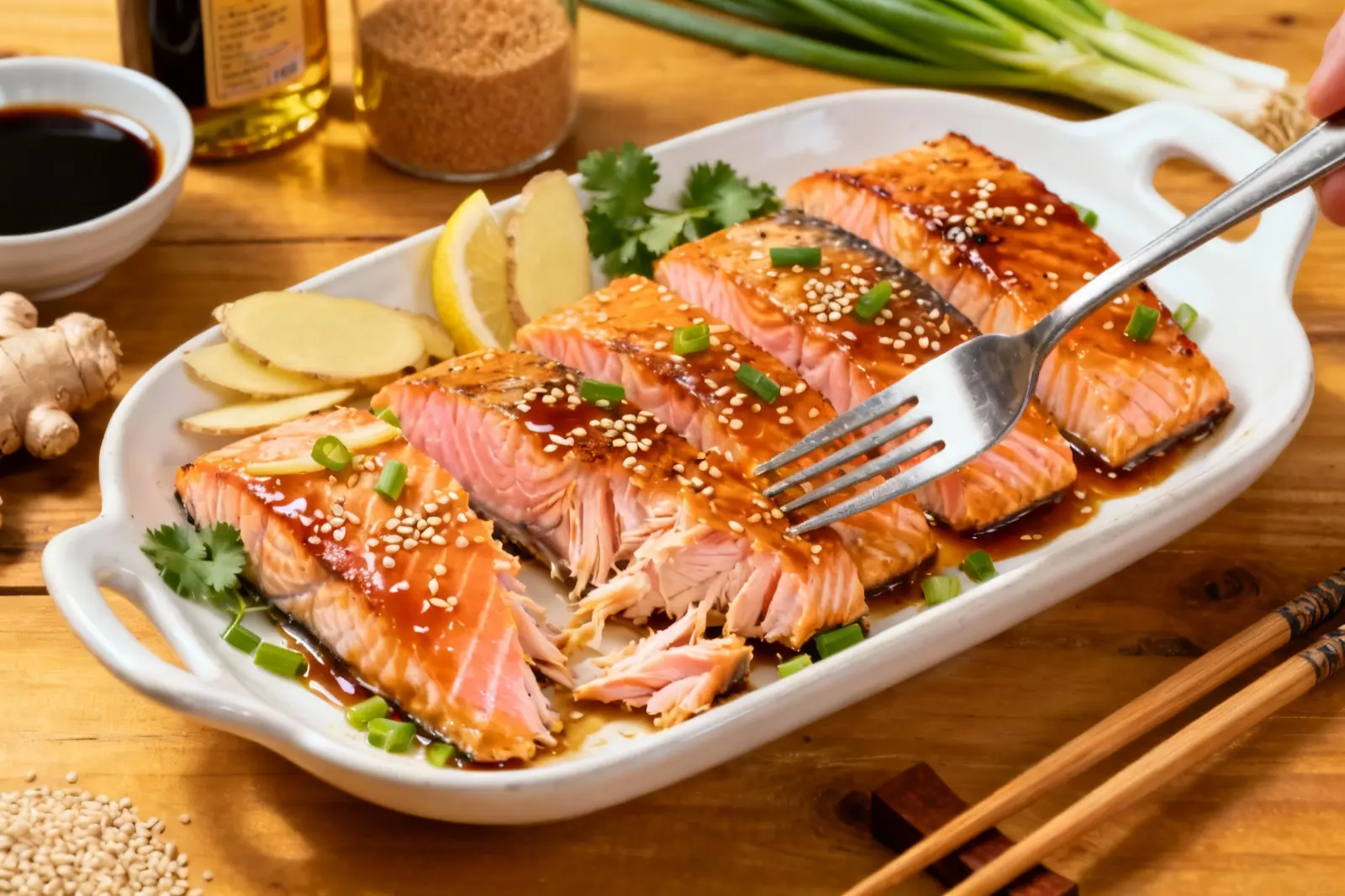 Sweet and Savory Teriyaki Salmon