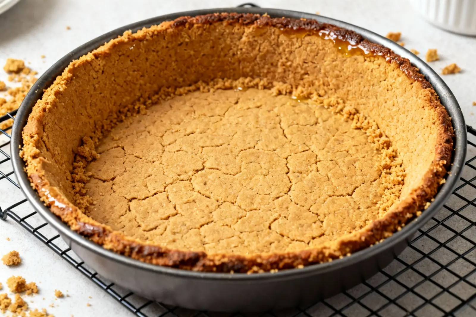 Sugar-Free Graham Cracker Crust