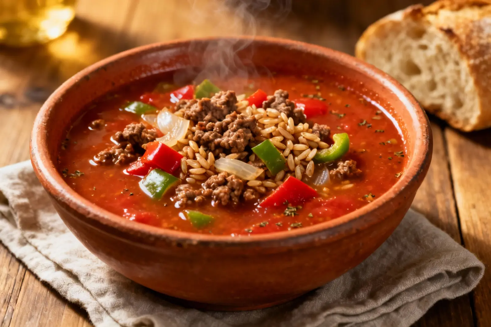 Savory Stuffed Pepper Stew