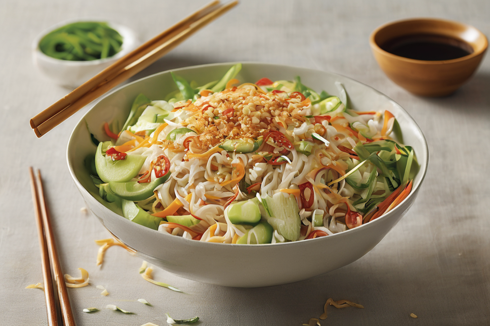 Zesty Noodle Crunch Salad