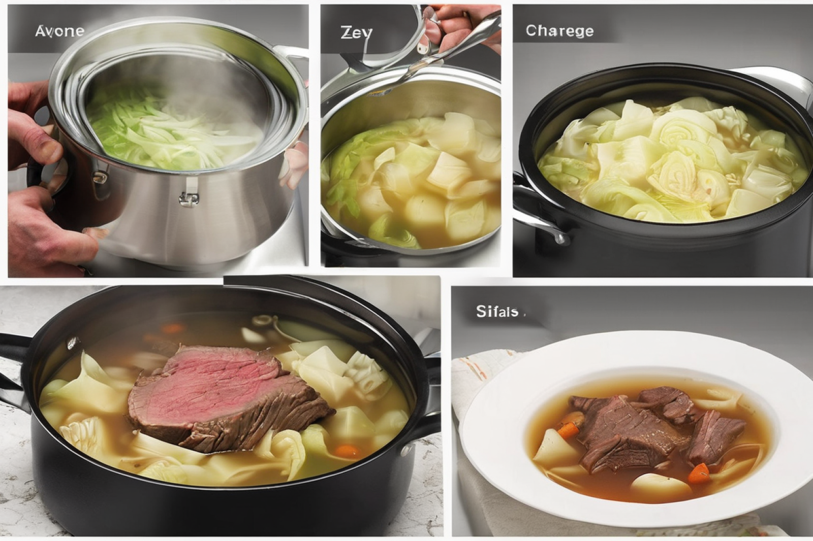 Zesty Beef and Cabbage Broth