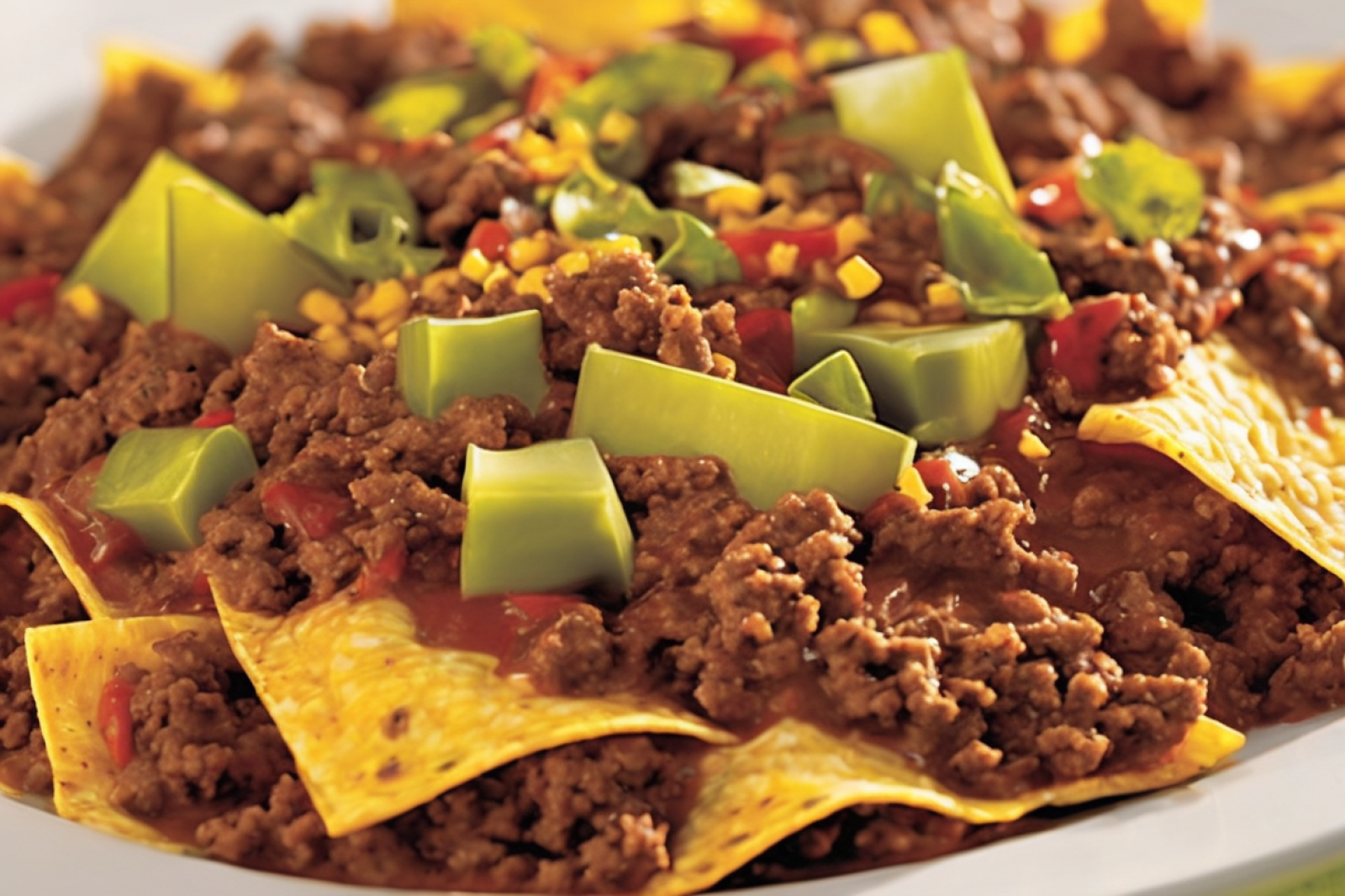 Savory Beef Nacho Extravaganza