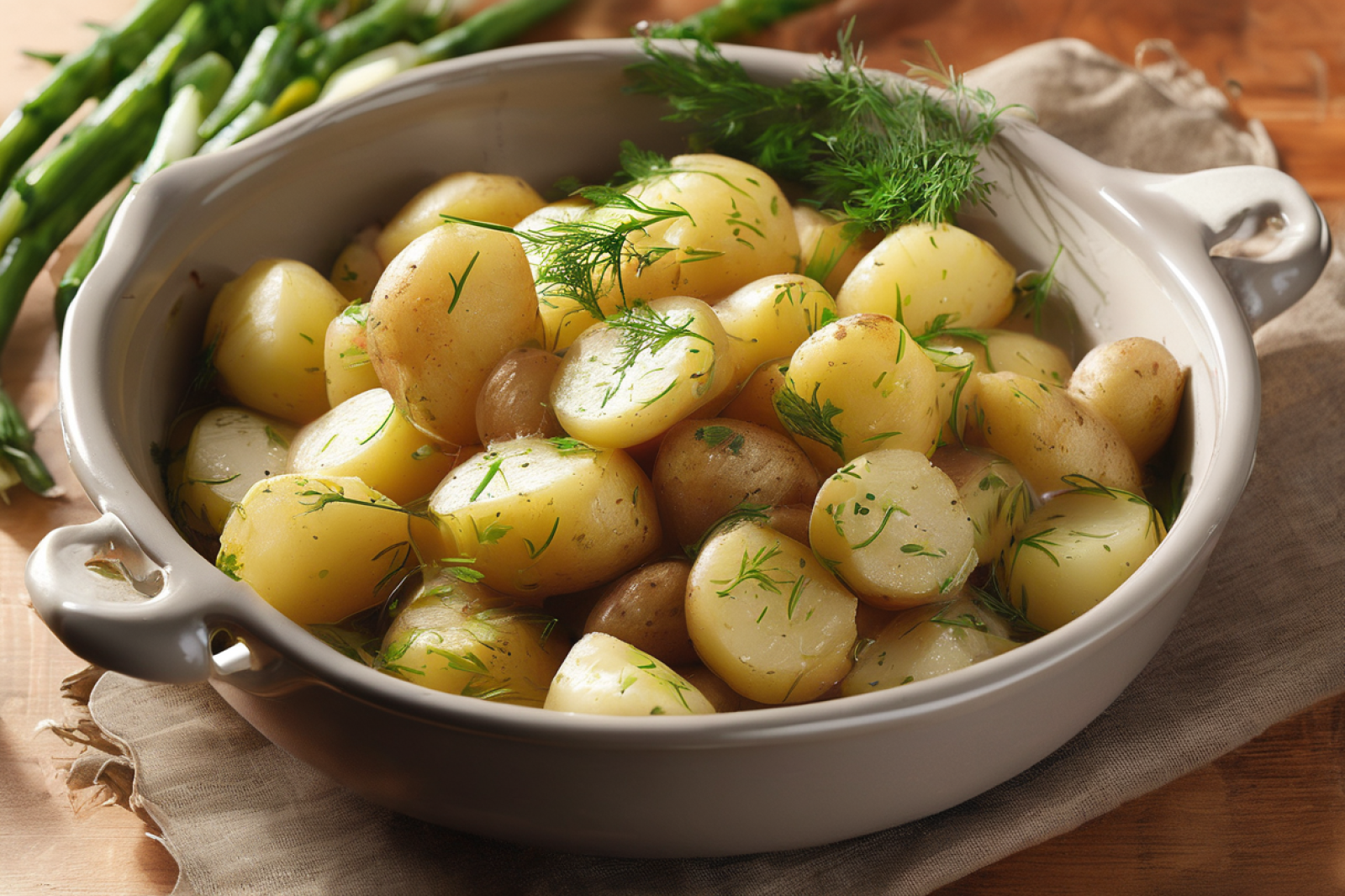 Tangy Dill Potato Medley