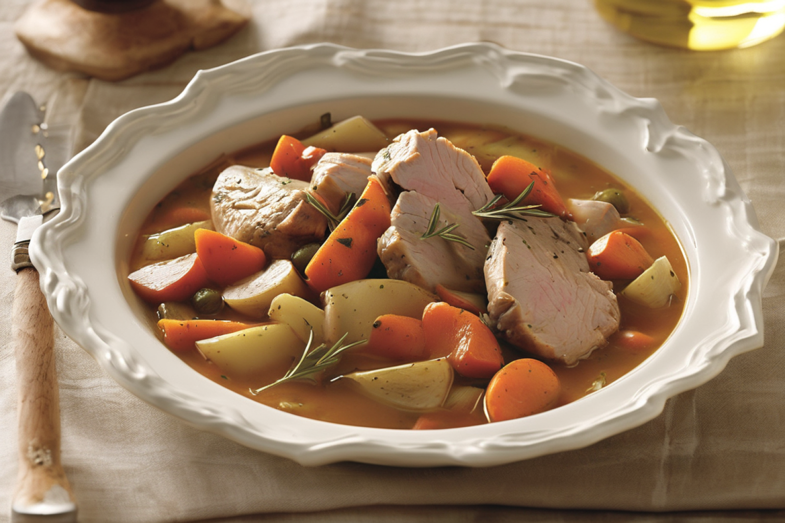 Herbed Turkey and Vegetable Stew