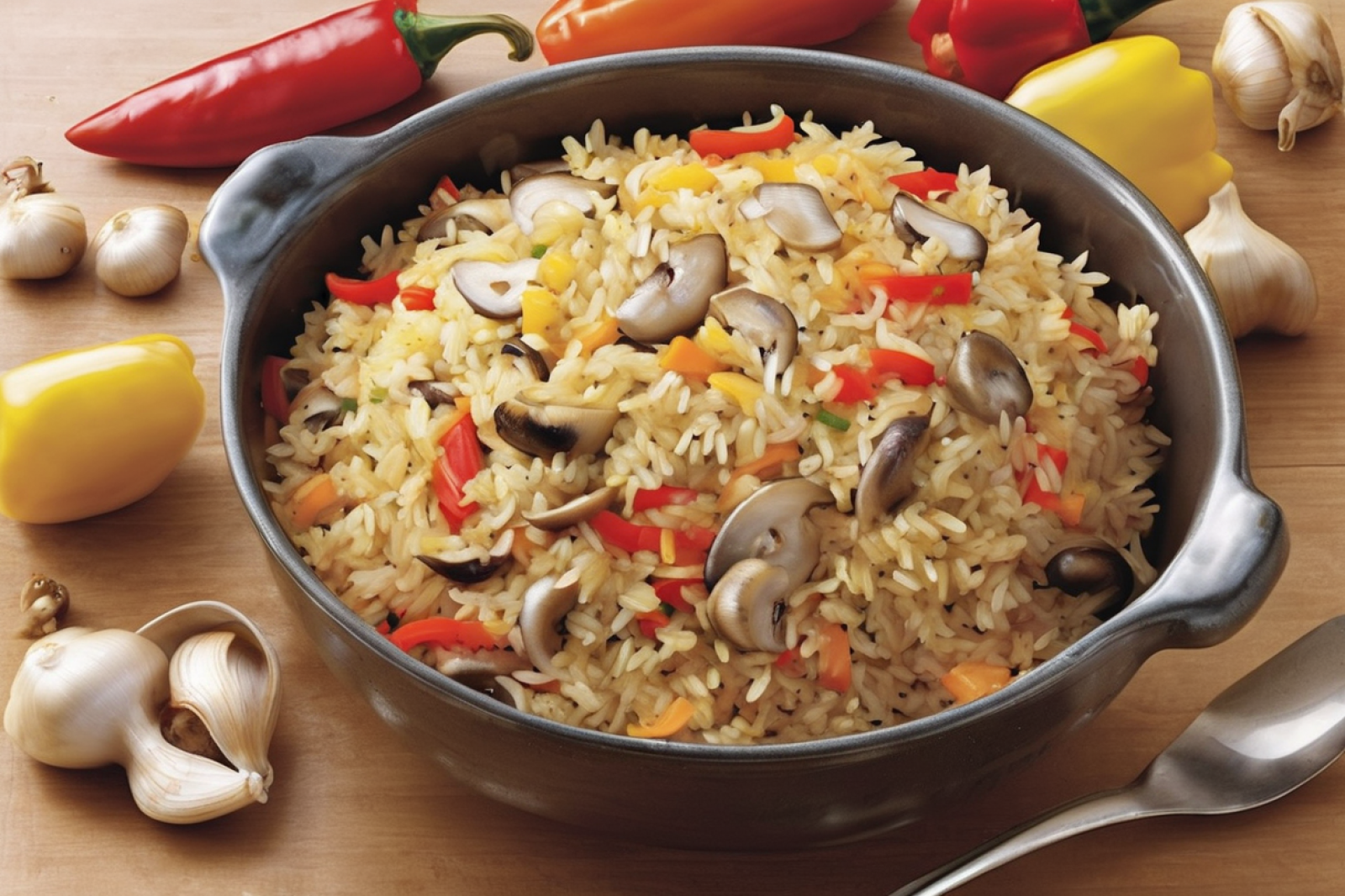 Zesty Spicy Rice Pilaf