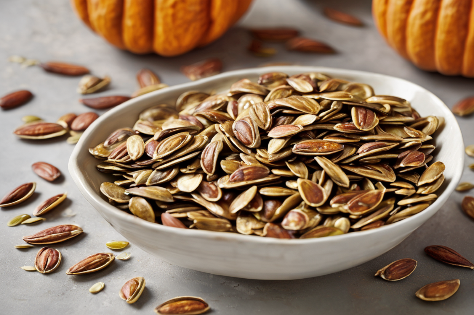 Vanilla Cinnamon Roasted Pumpkin Seeds