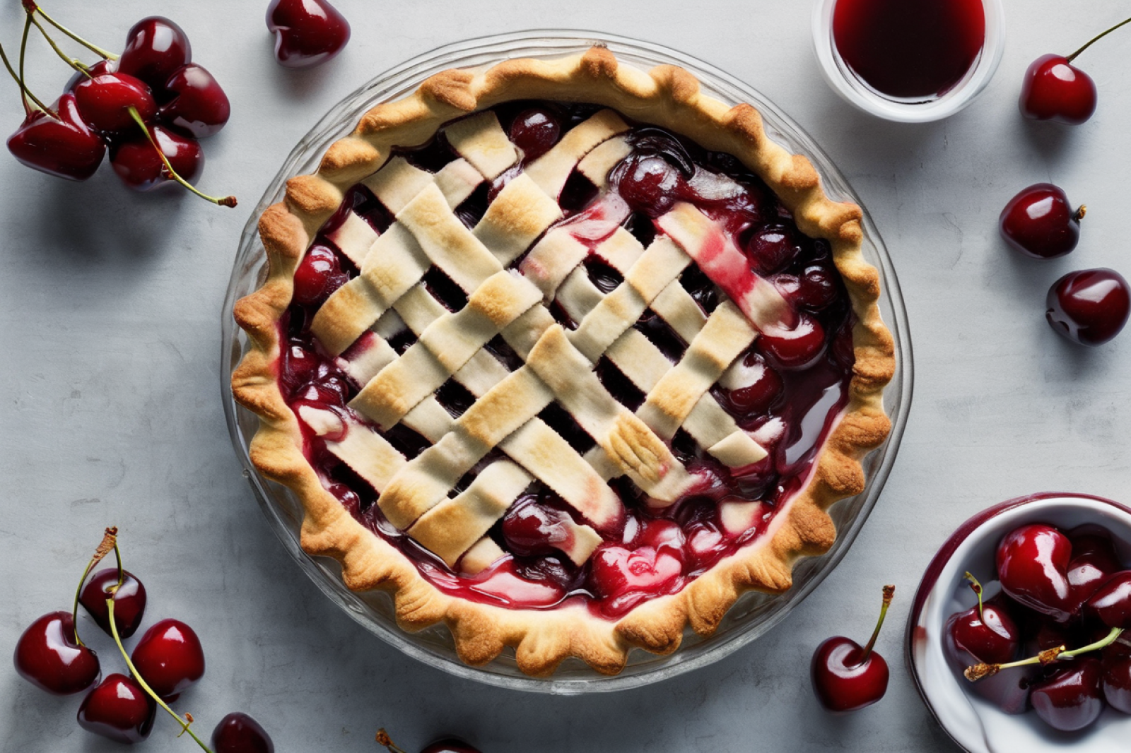 Washington Cherry Delight Pie