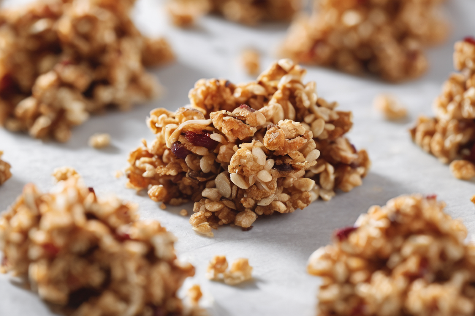 Crunchy Sweet and Savory Granola Bites