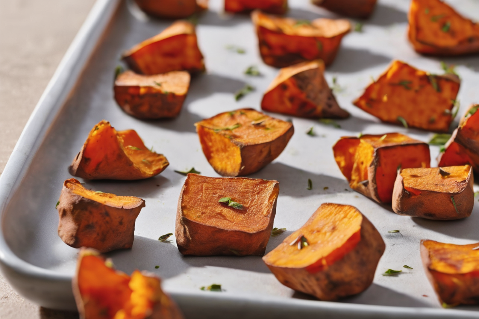 Crispy Spiced Sweet Potato Bites
