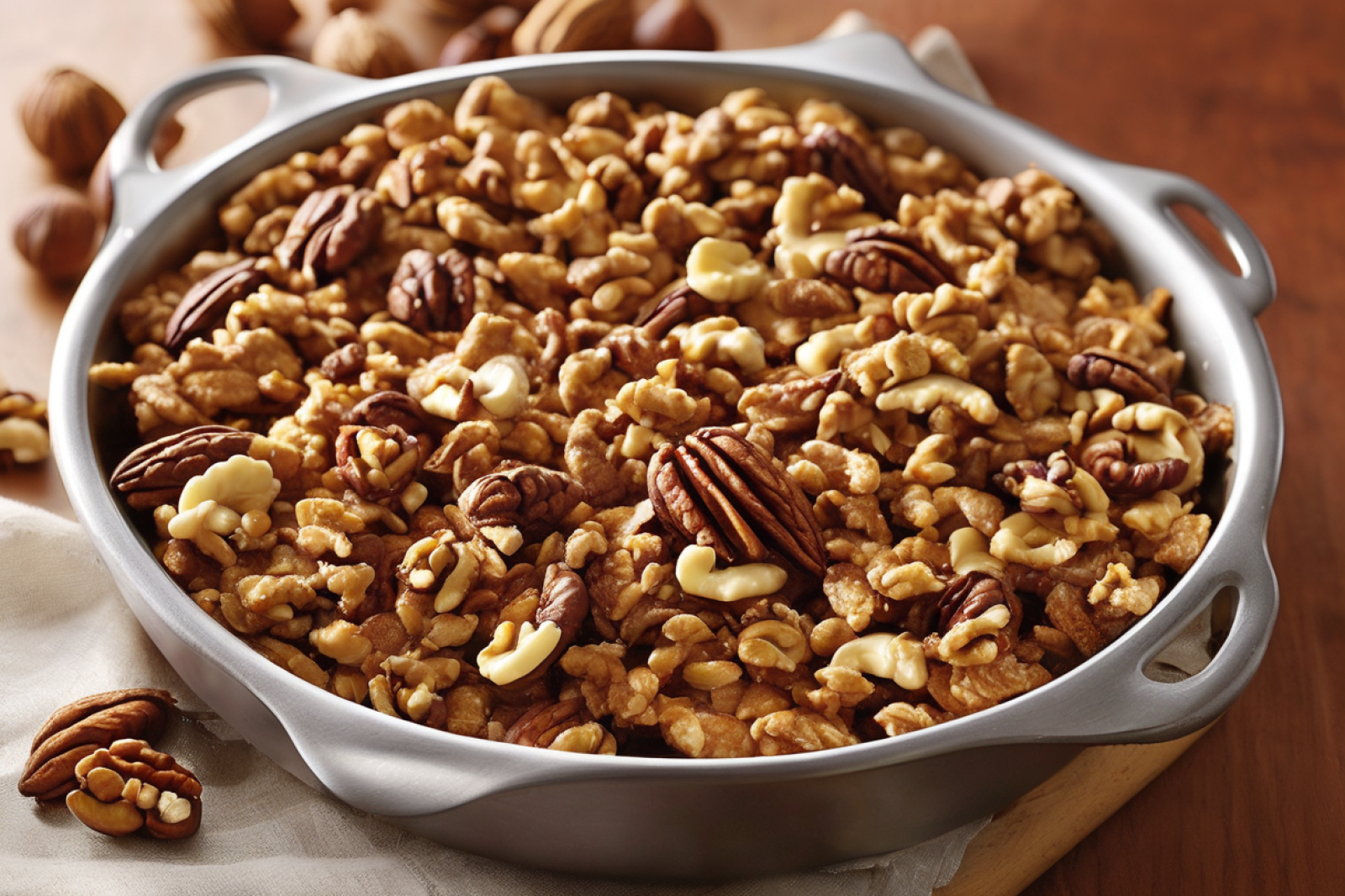 Spicy-Sweet Nut Delight
