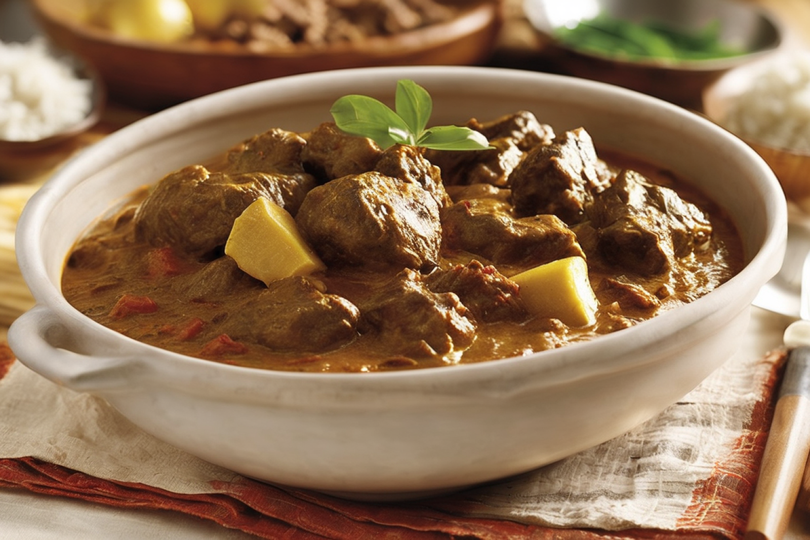 Zesty Lamb Curry Delight