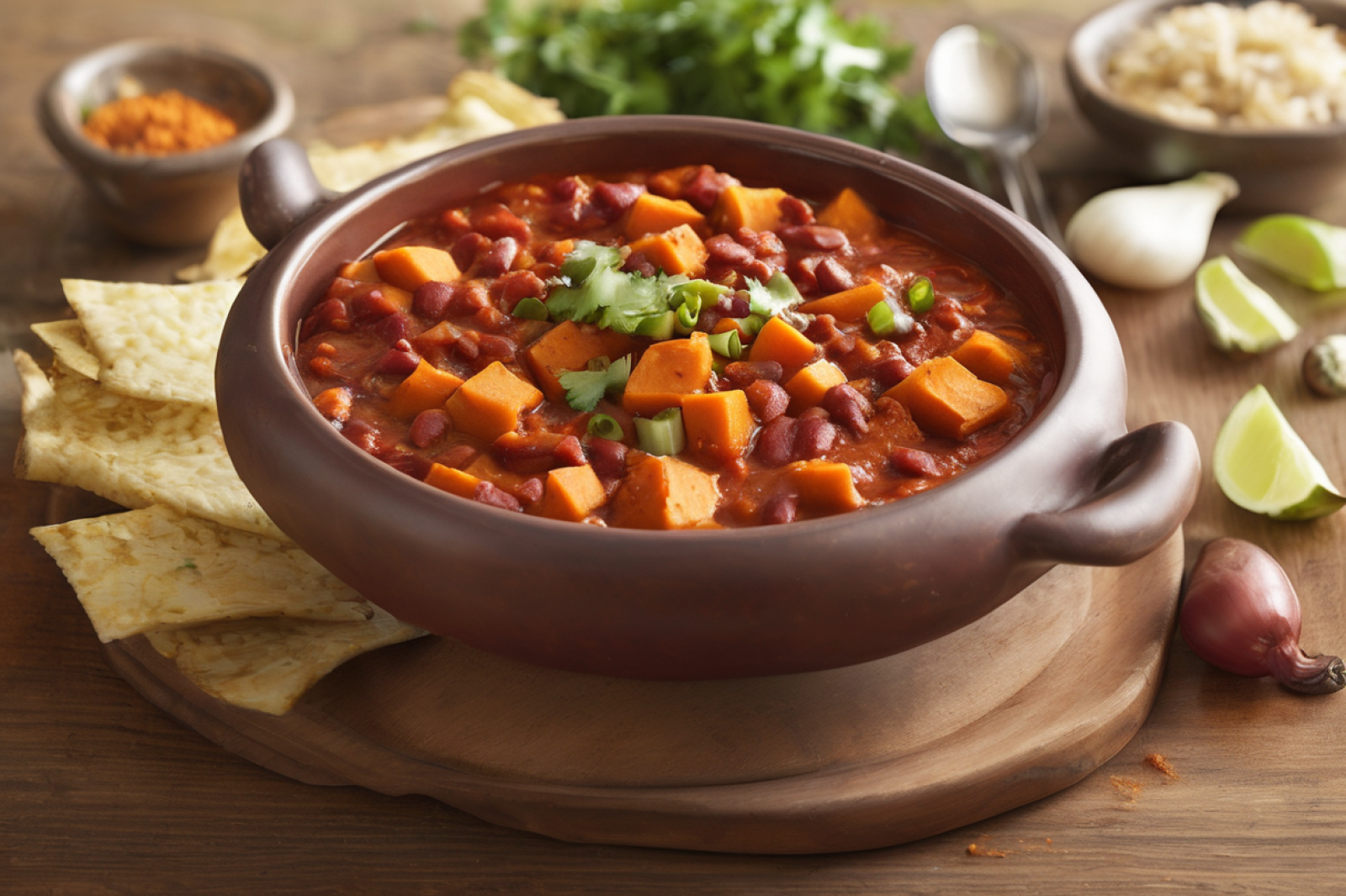 Hearty Sweet Potato Chili