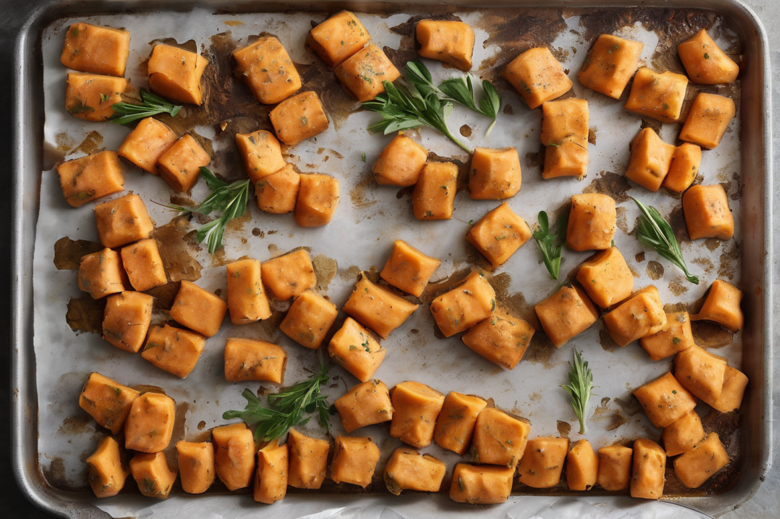 Herbed Sweet Potato Gnocchi
