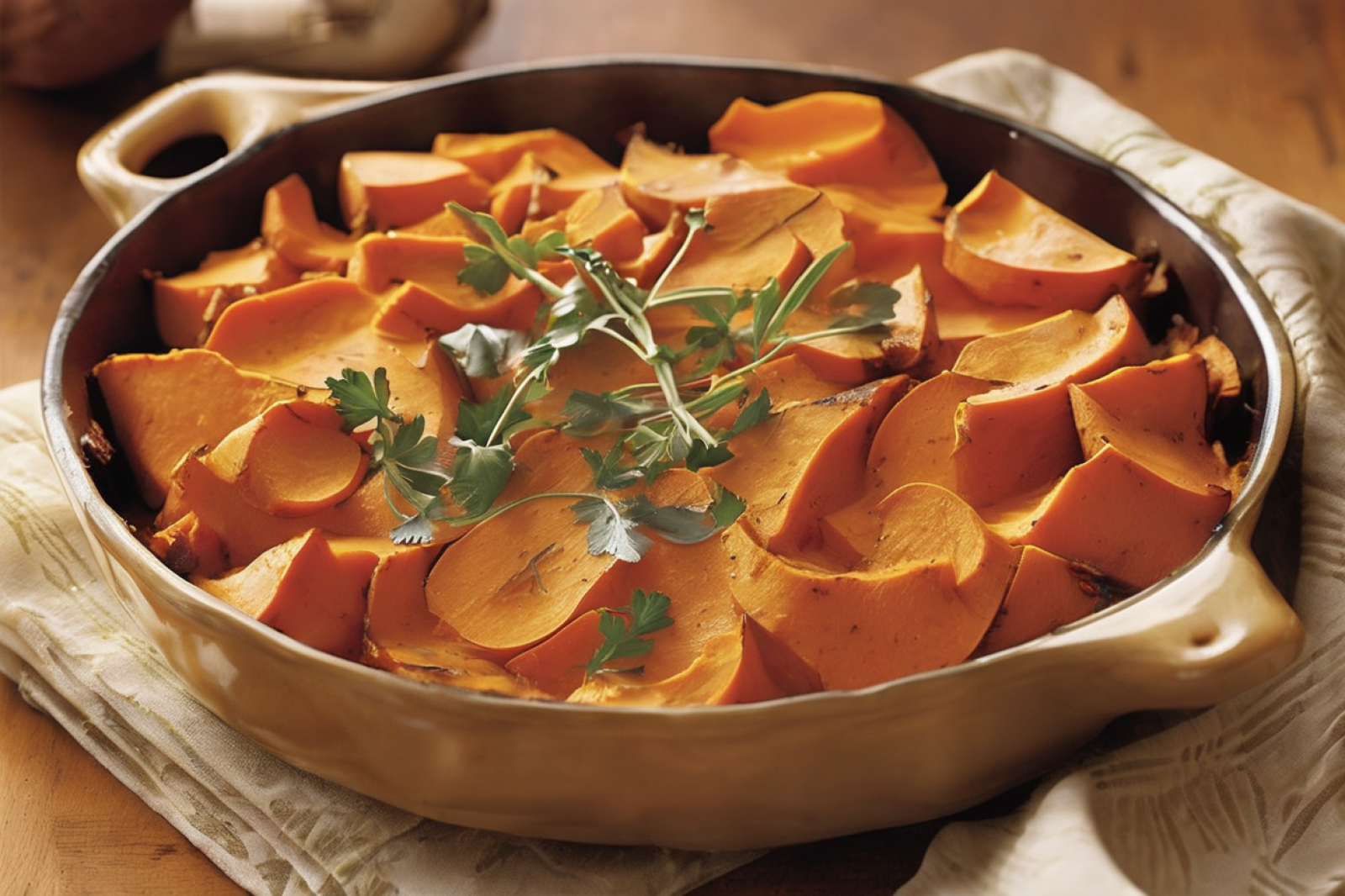 Savory Sweet Potato Bake