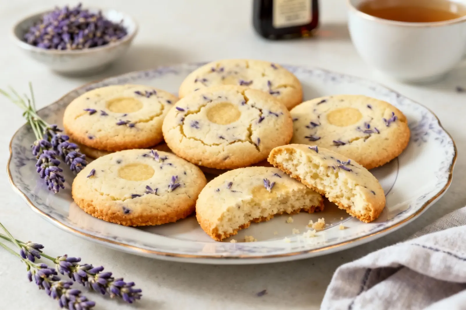 Delightful Lavender Sugar Cookies