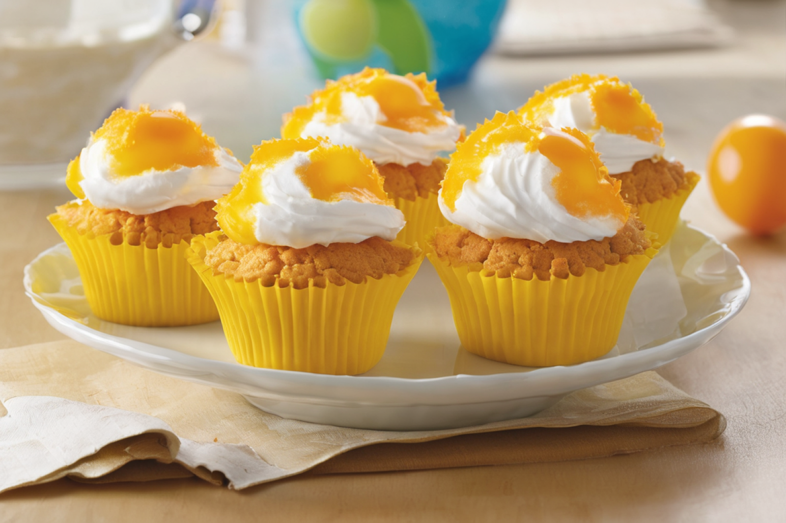 Sunny Delight Cupcakes