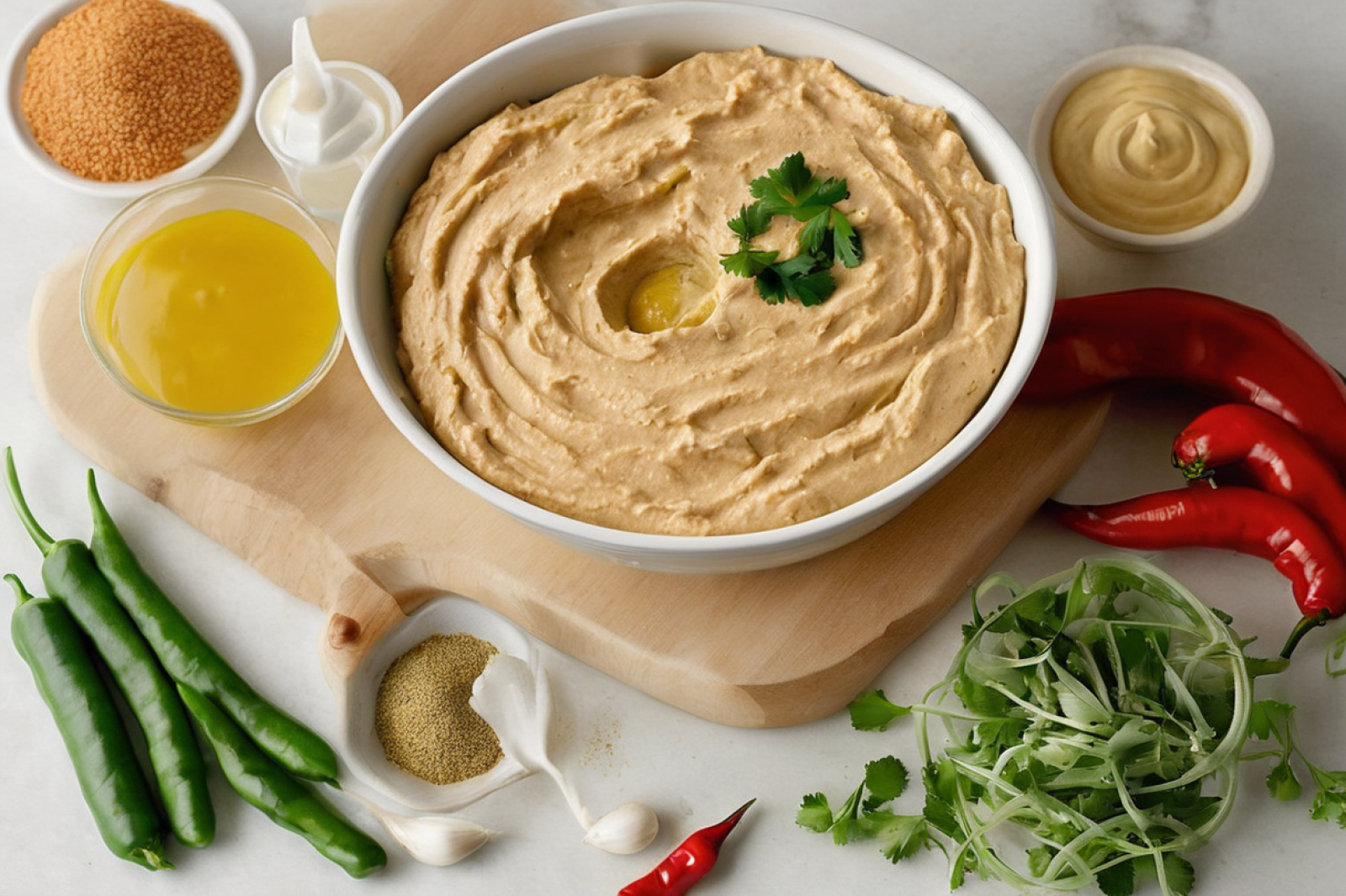 Spicy Chickpea Dip