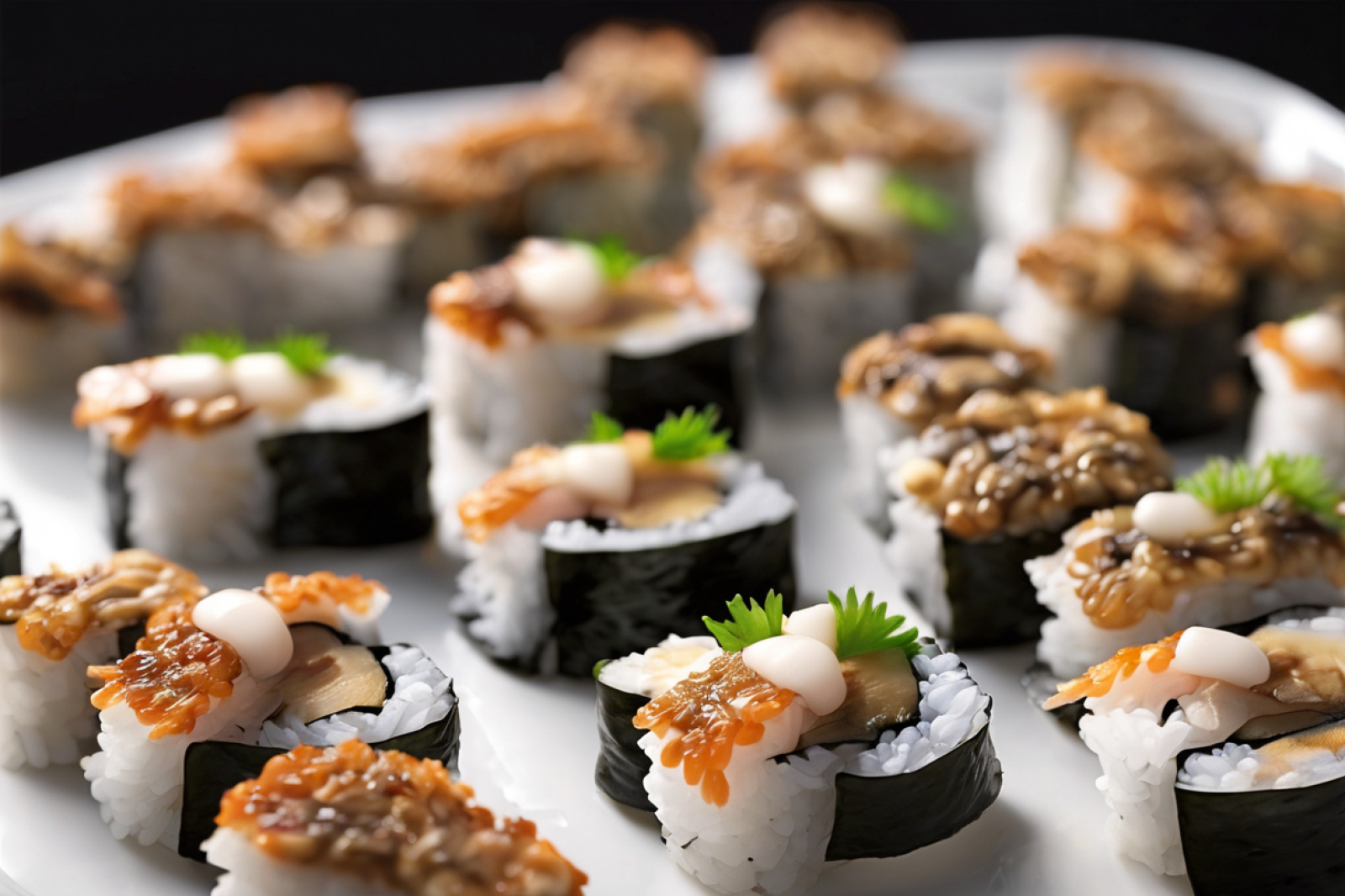 Savory Baked Sushi Treat