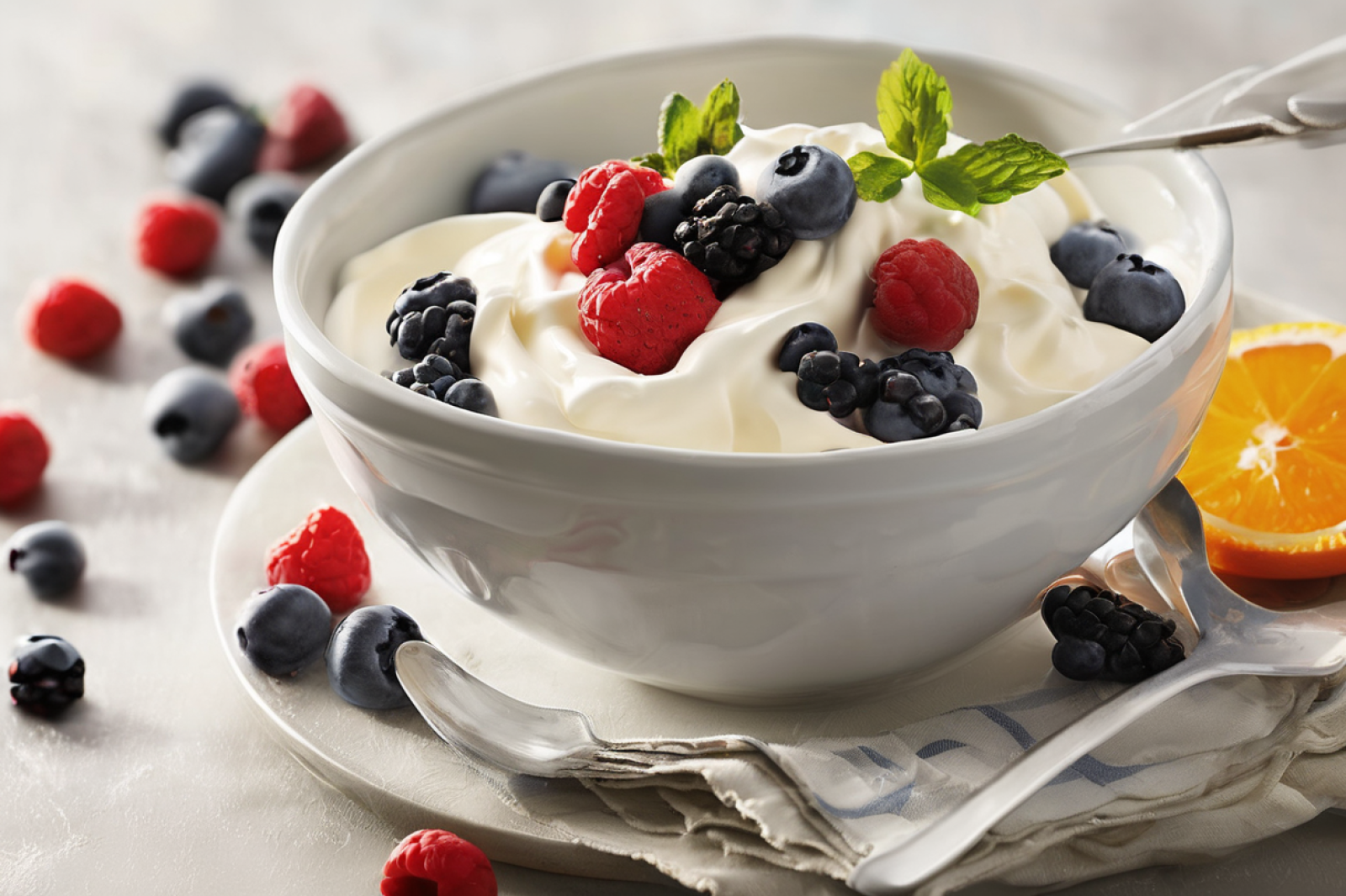 Velvety Swedish Bliss with Juicy Berries