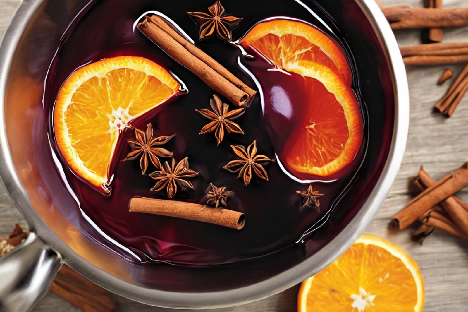 Holiday Infused Mulled Wine