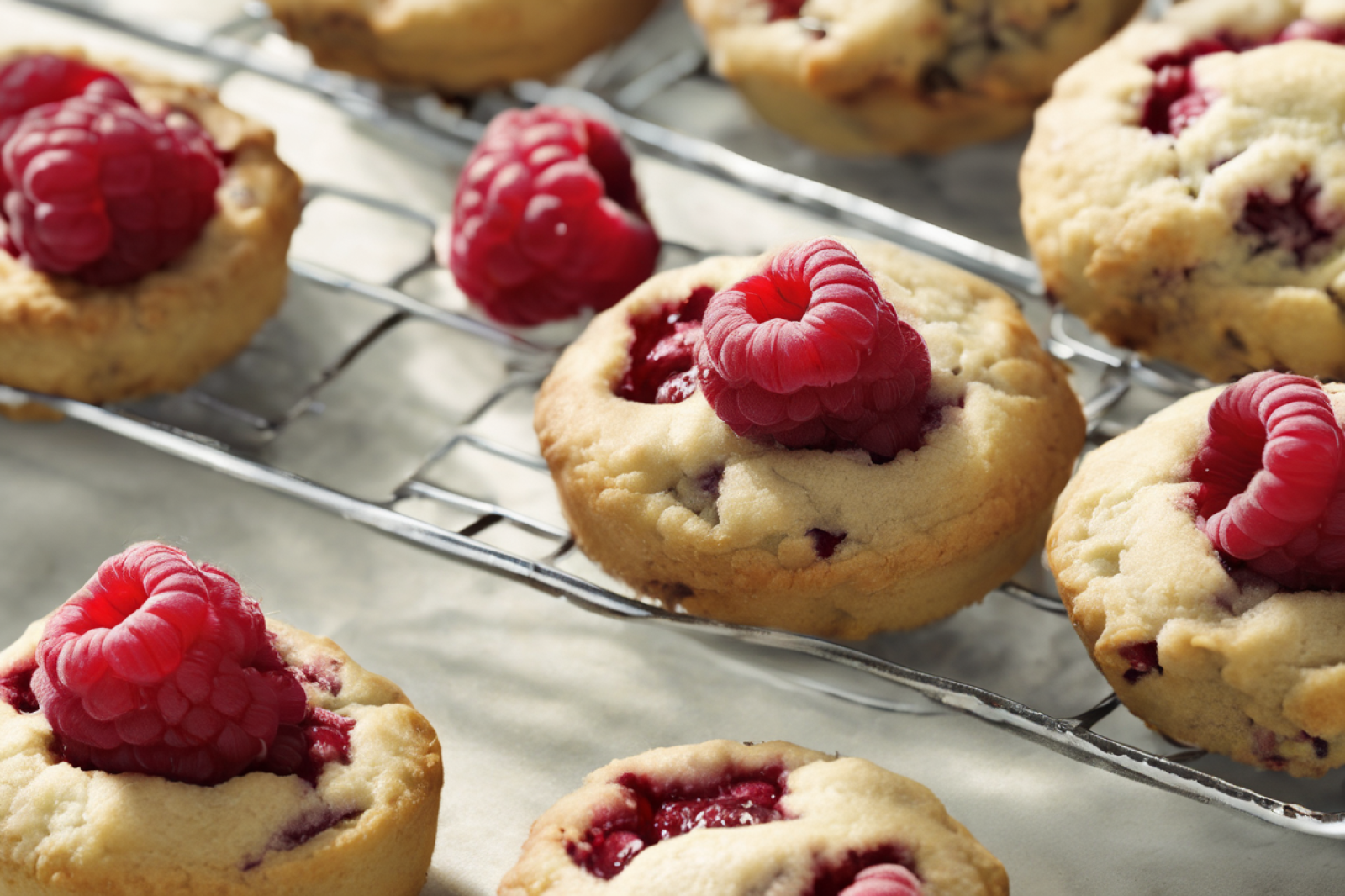 Raspberry Delight Cookies