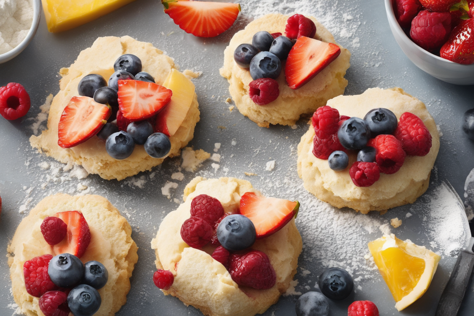 Refreshing Summer Fruit Shortcakes