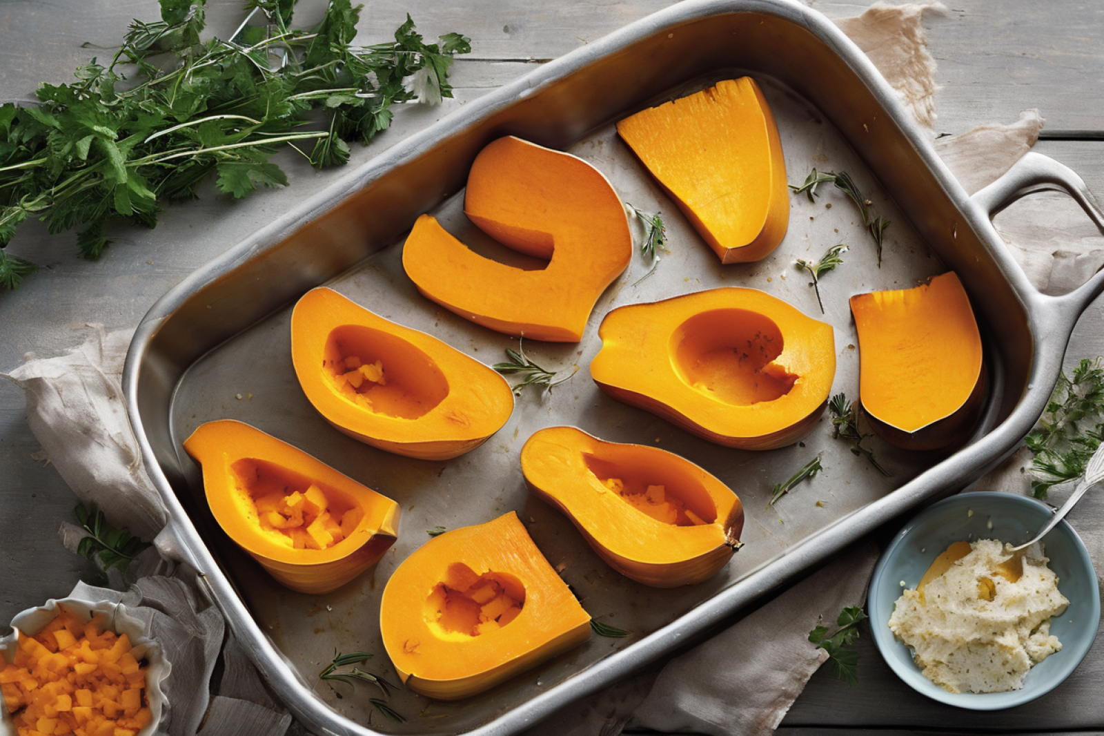 Herb-Infused Butternut Squash Delight