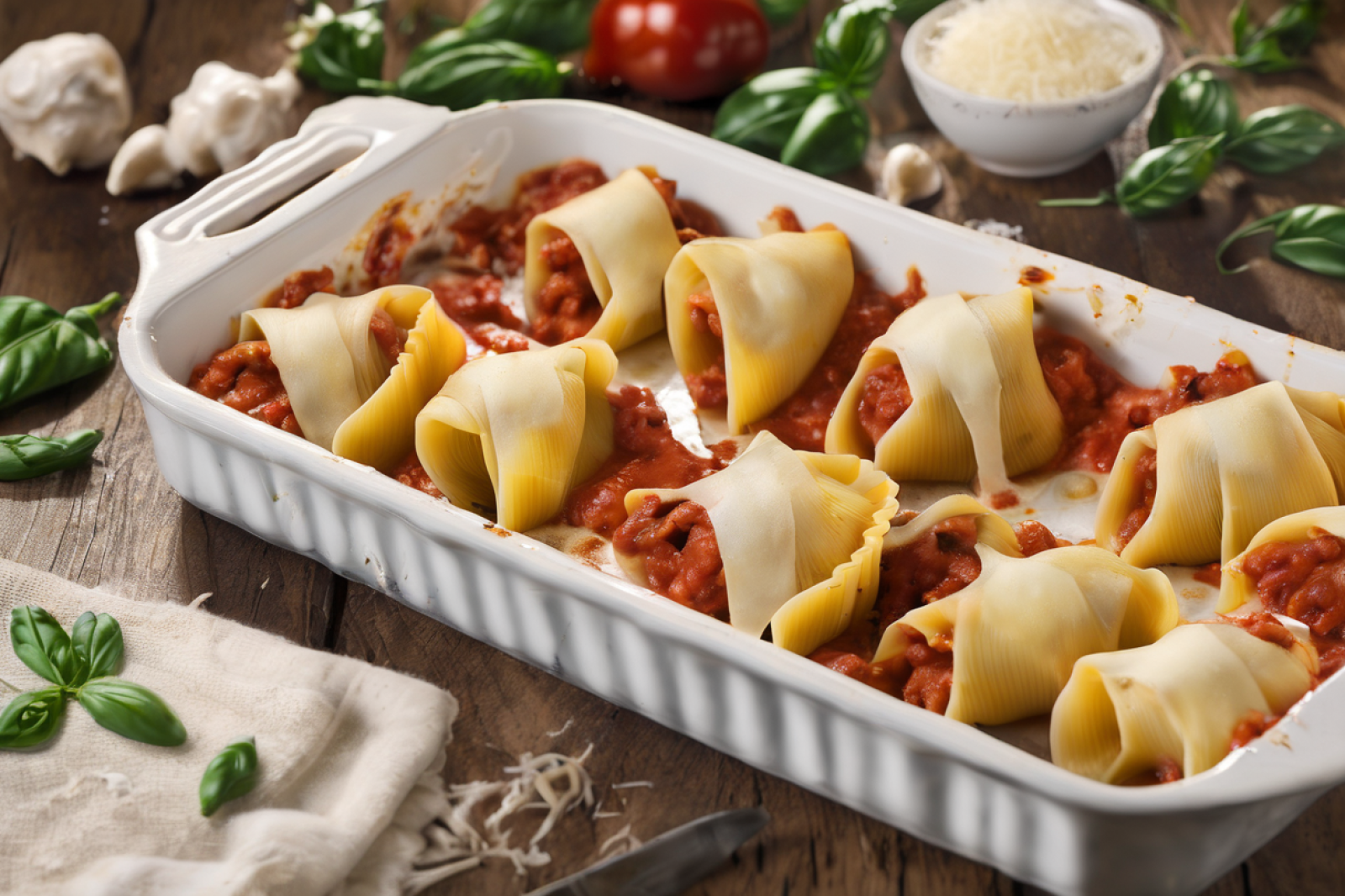 Cheesy Stuffed Pasta Shells Delight
