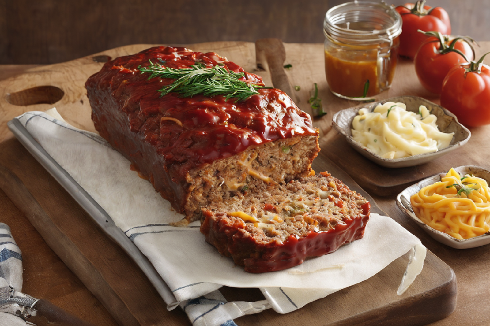 Cheesy Delight Meatloaf
