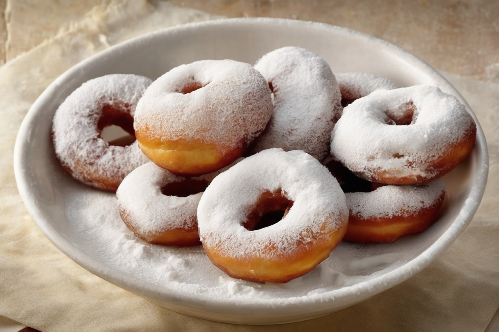 Delicious Fried Jelly Doughnuts