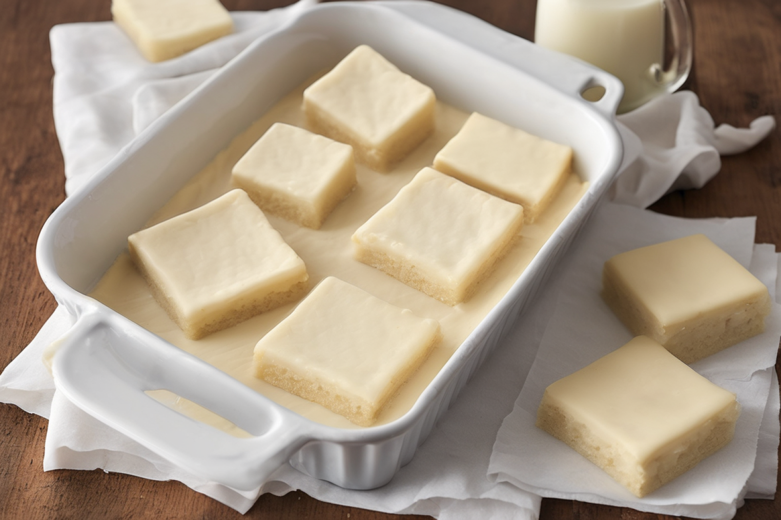 Iced Sugar Cookie Squares