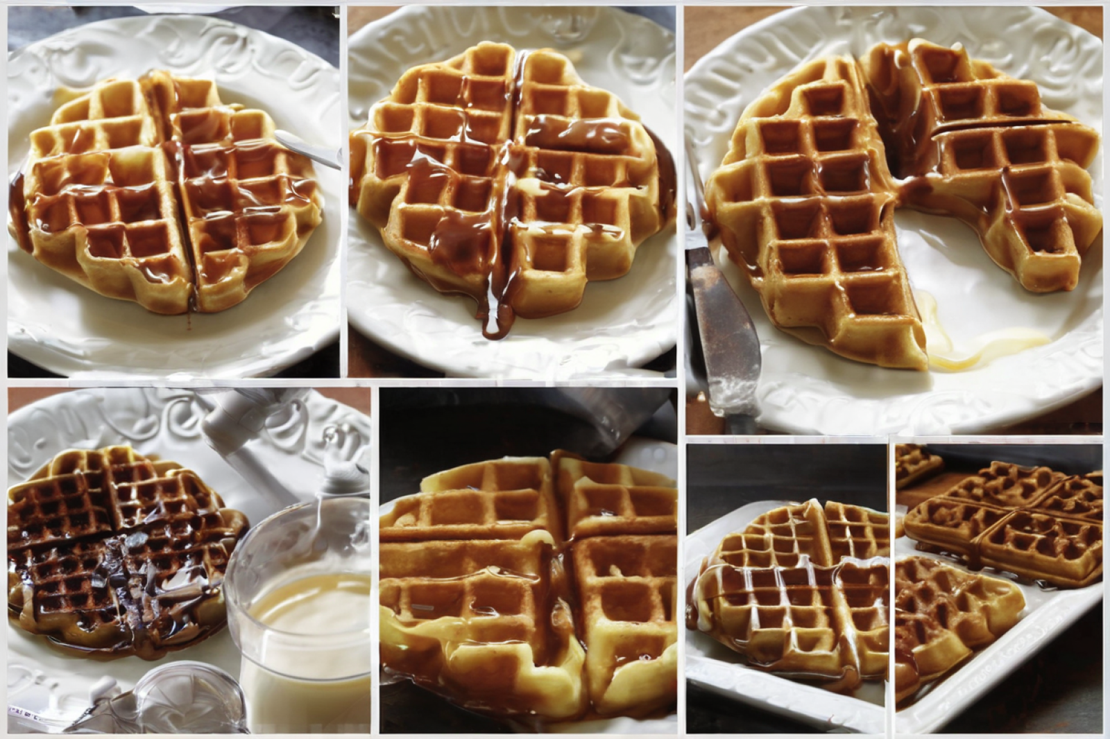 Treacle-Glazed Waffle Treats