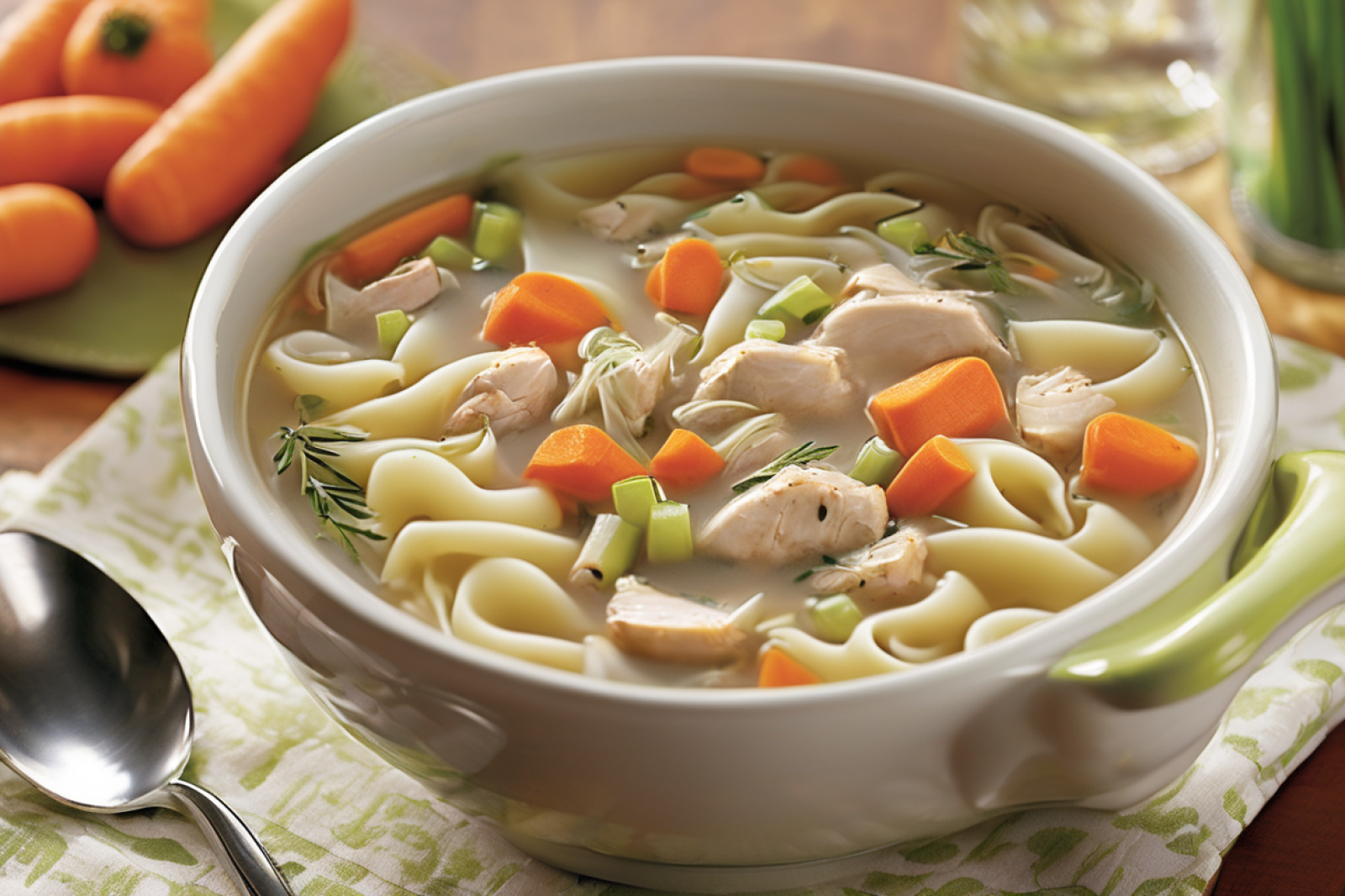 Savory Chicken Noodle Soup