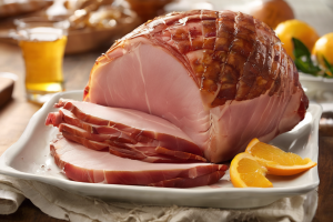 Citrus-Infused Honey Ham